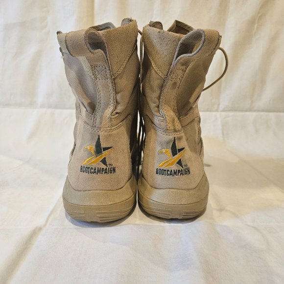 Under Armor Tan Tactical Boots Size 11 - Picture 3 of 5